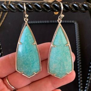 Kendra Scott Amazonite Caroline turquoise/Gold